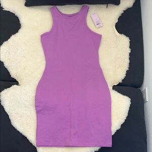 Purple Tank Dress